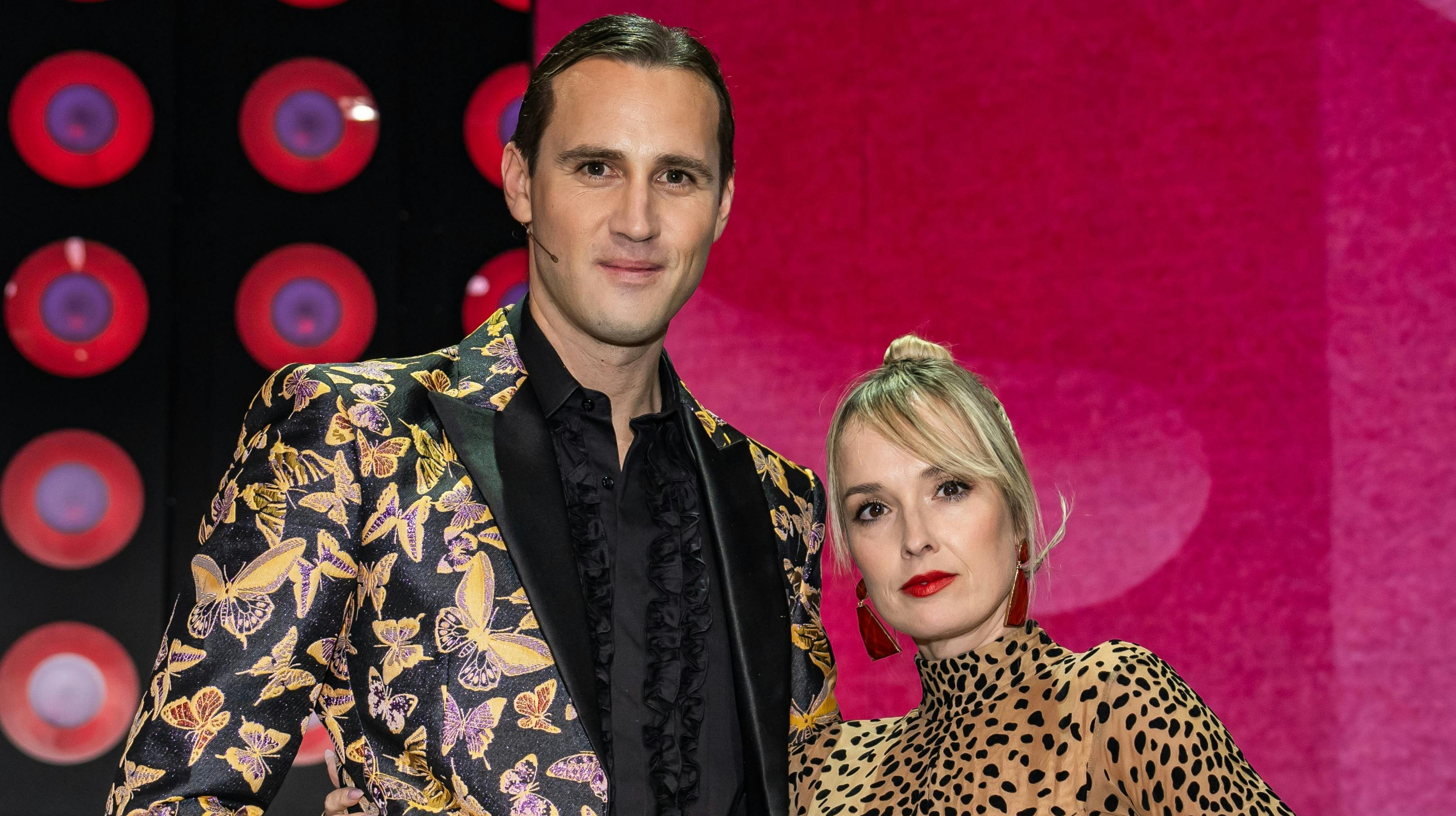 Sonny Fredie Pedersen og kæresten Nika Kljun.