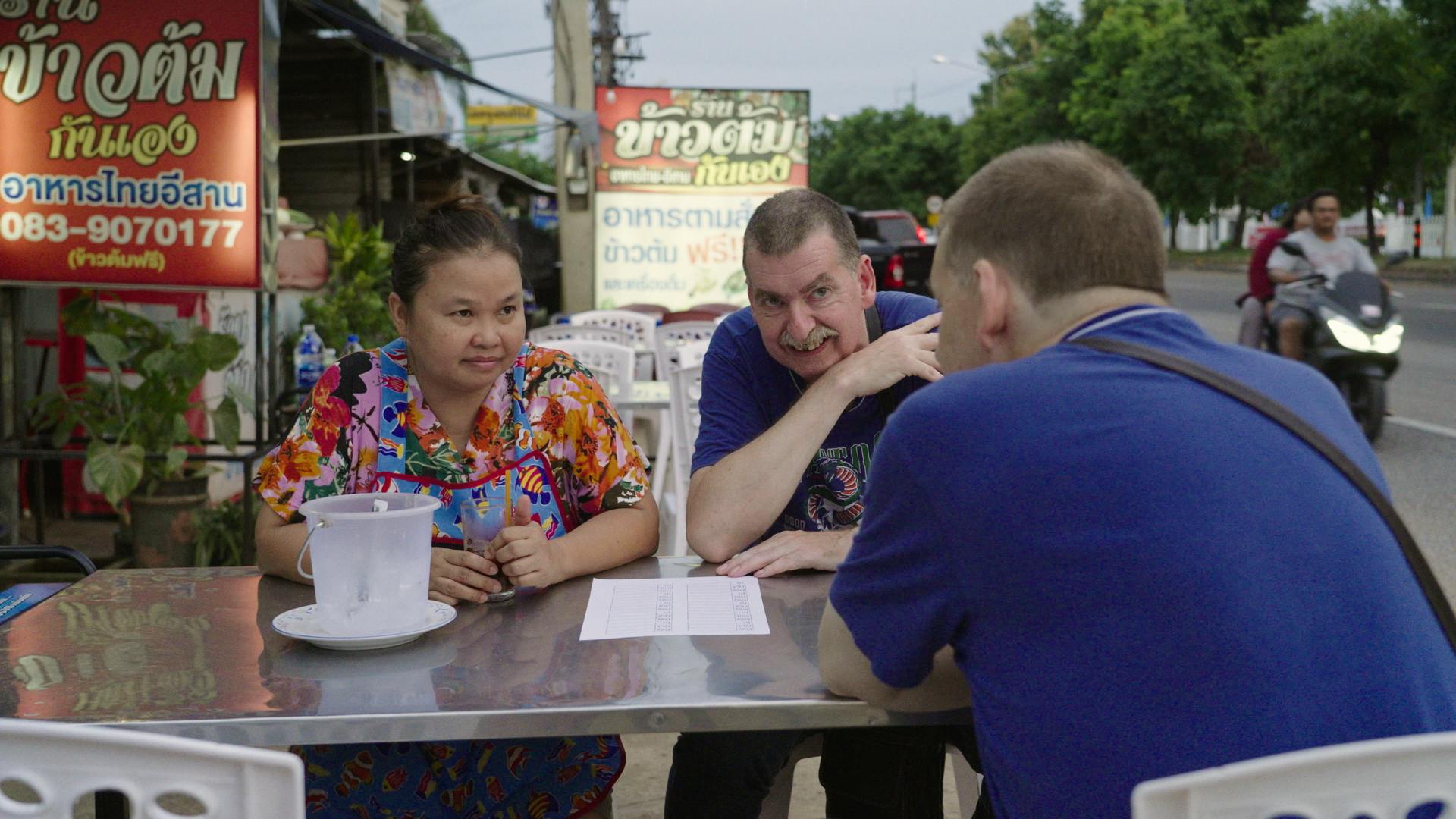 Anders og Torben med Don i Thailand. 