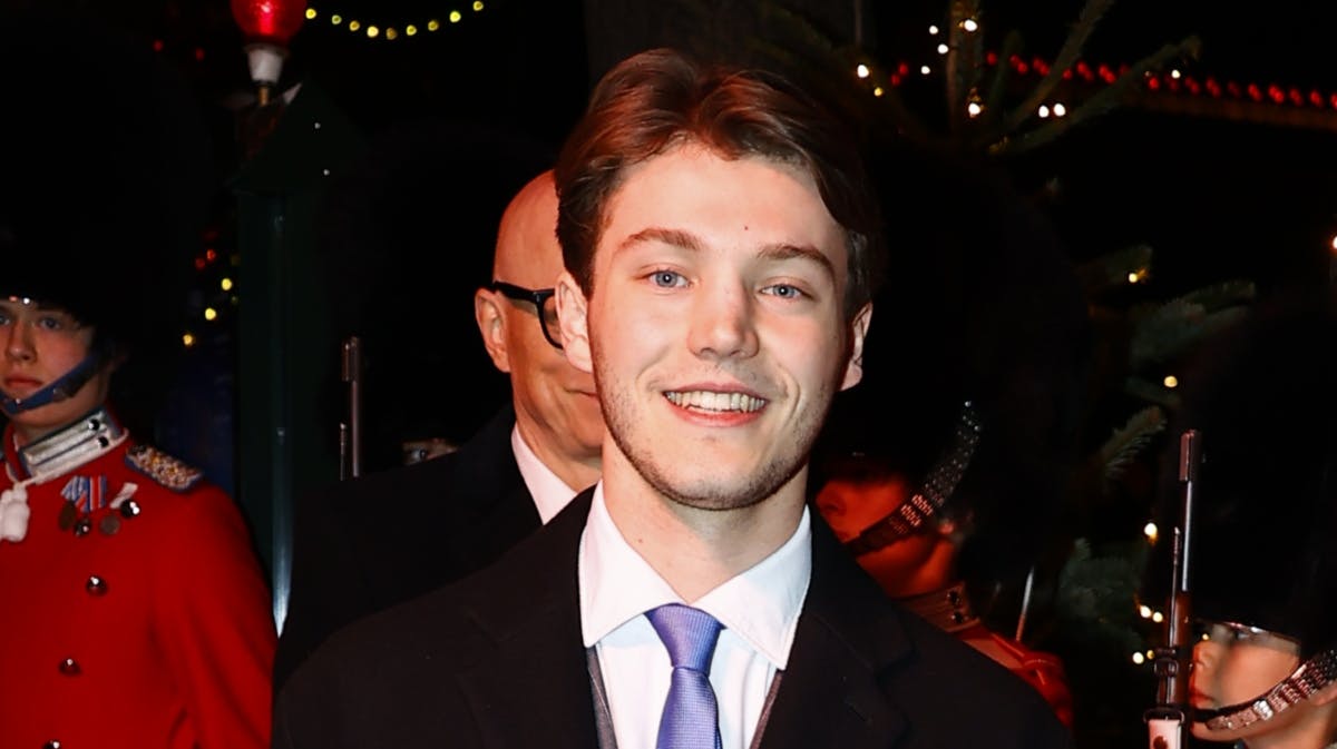 Grev Felix til repremieren på "Nøddeknækkeren" lørdag aften i Tivoli.