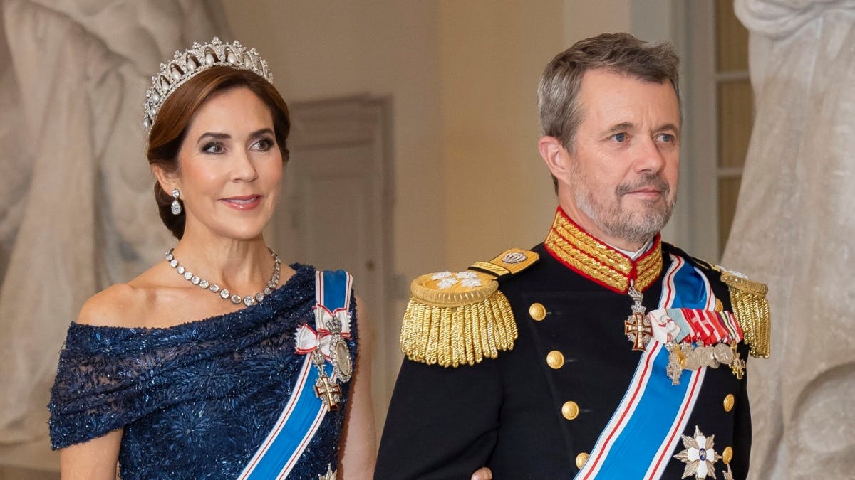 Dronning Mary og kong Frederik