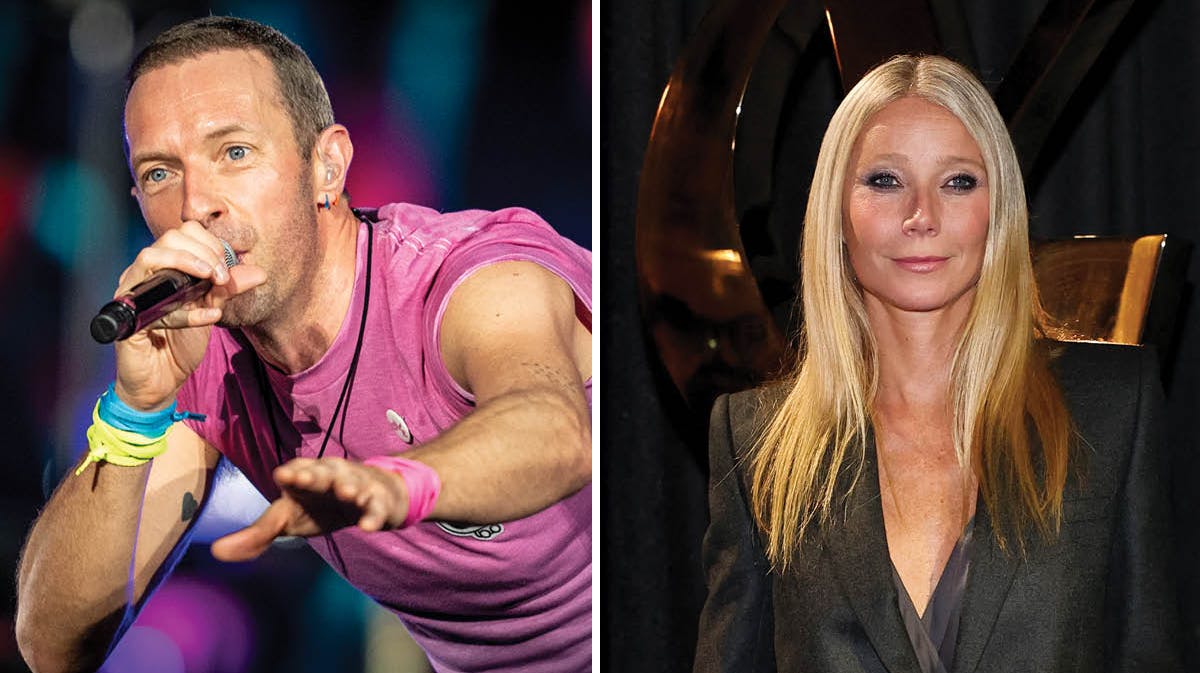 Chris Martin og Gwyneth Paltrow.