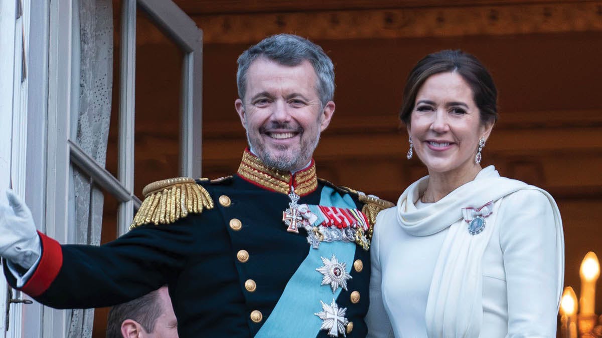 Kong Frederik og dronning Mary.