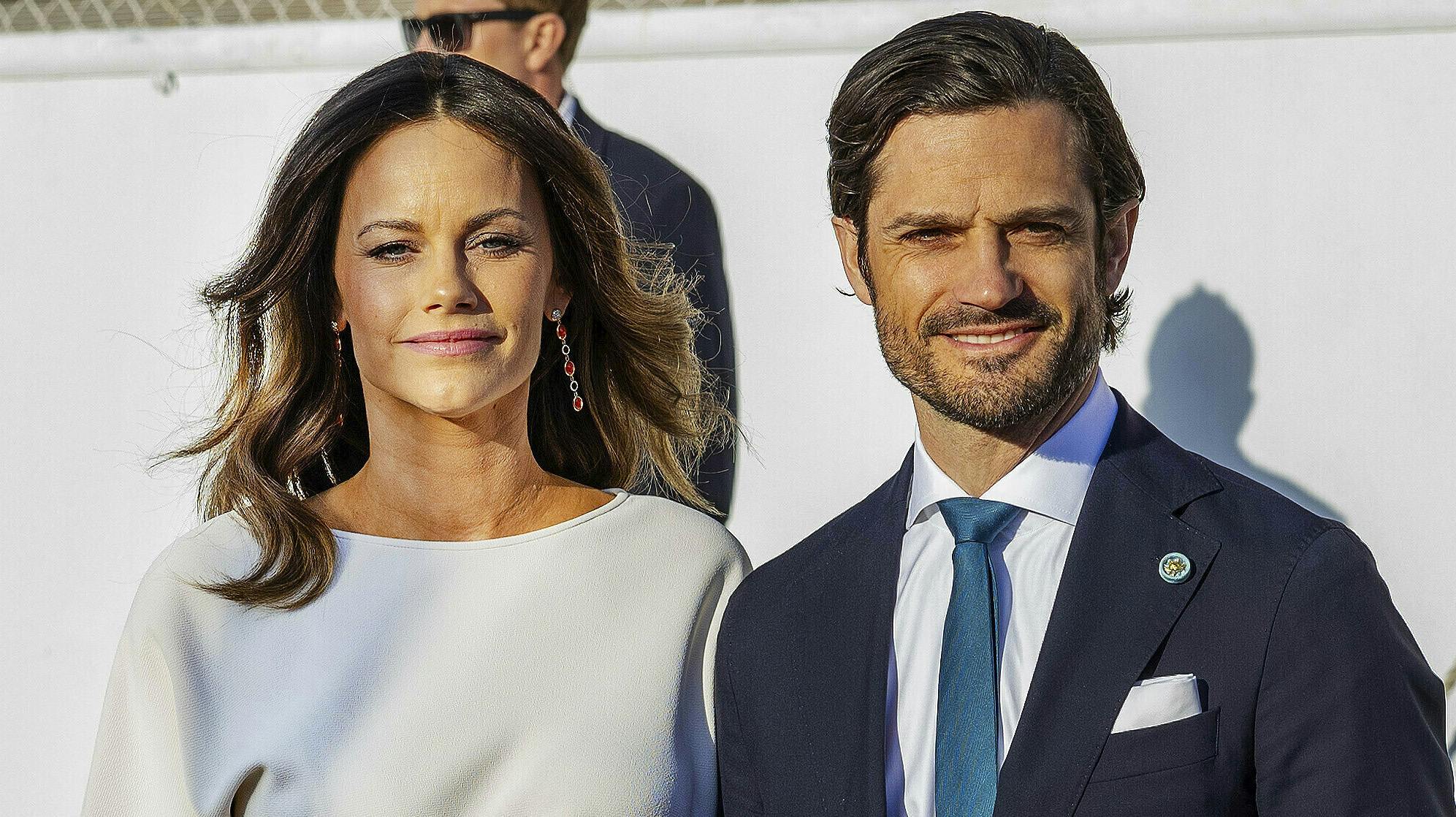 Prinsesse Sofia og prins Carl Philip. 