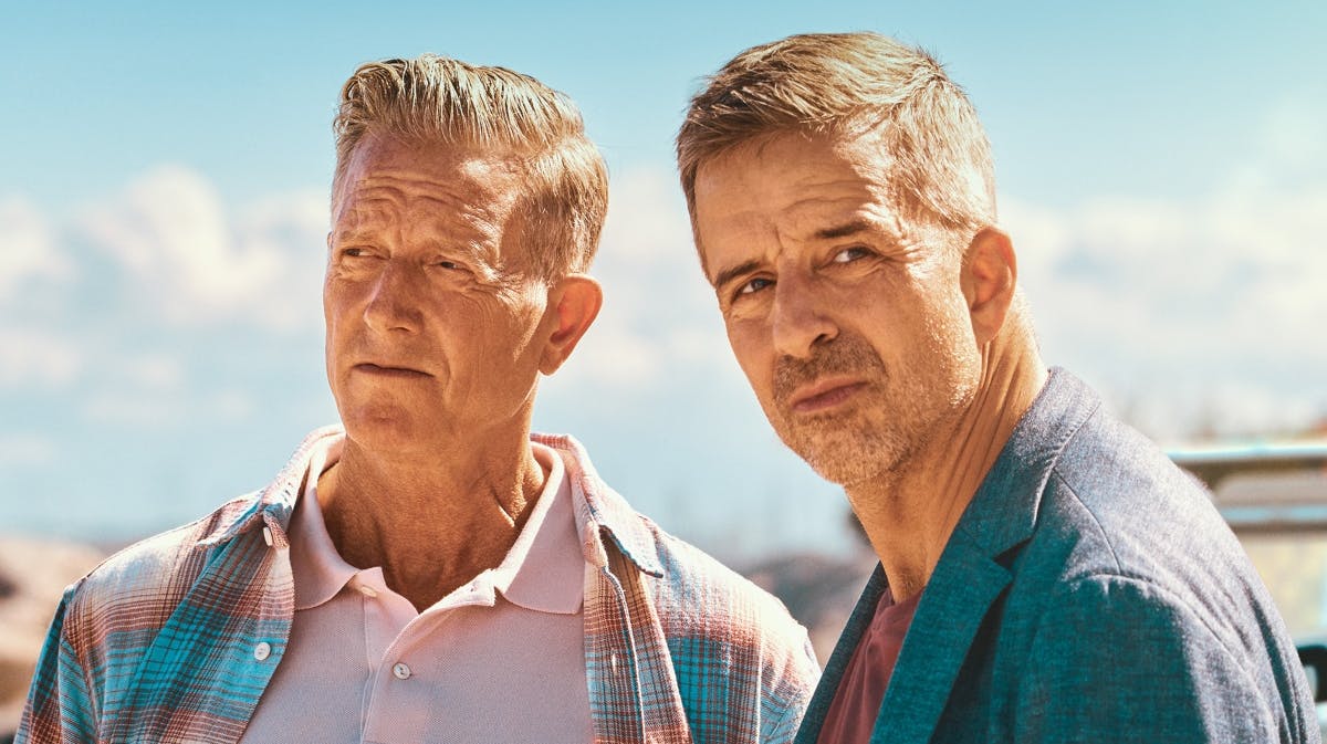 Peter Mygind og André Babikian i "Sommerdahl". 