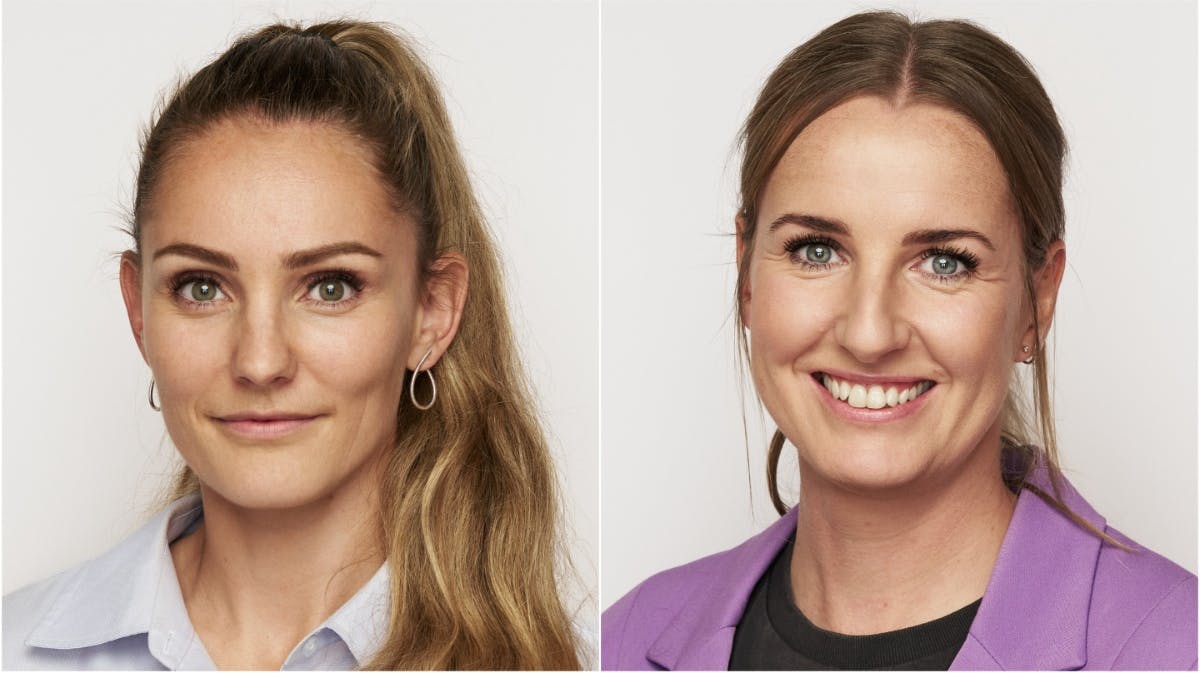 Sofie Bæk og Lærke Møller 