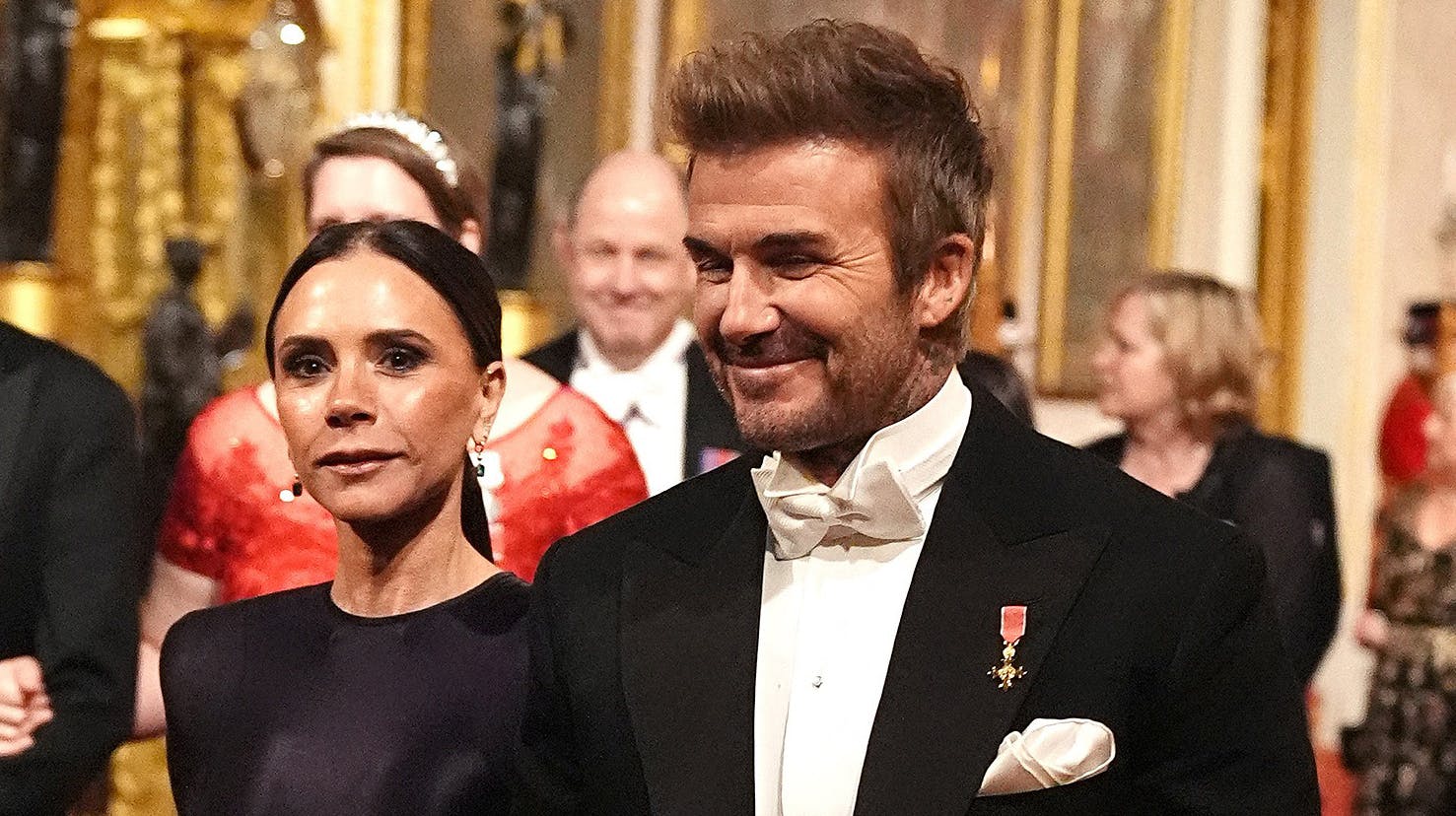 Victoria og David Beckham. 