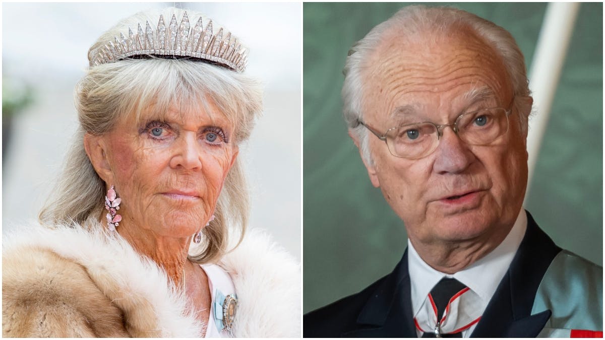 Prinsesse Birgitta og kong Carl Gustaf