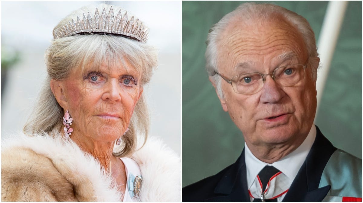 Prinsesse Birgitta og kong Carl Gustaf