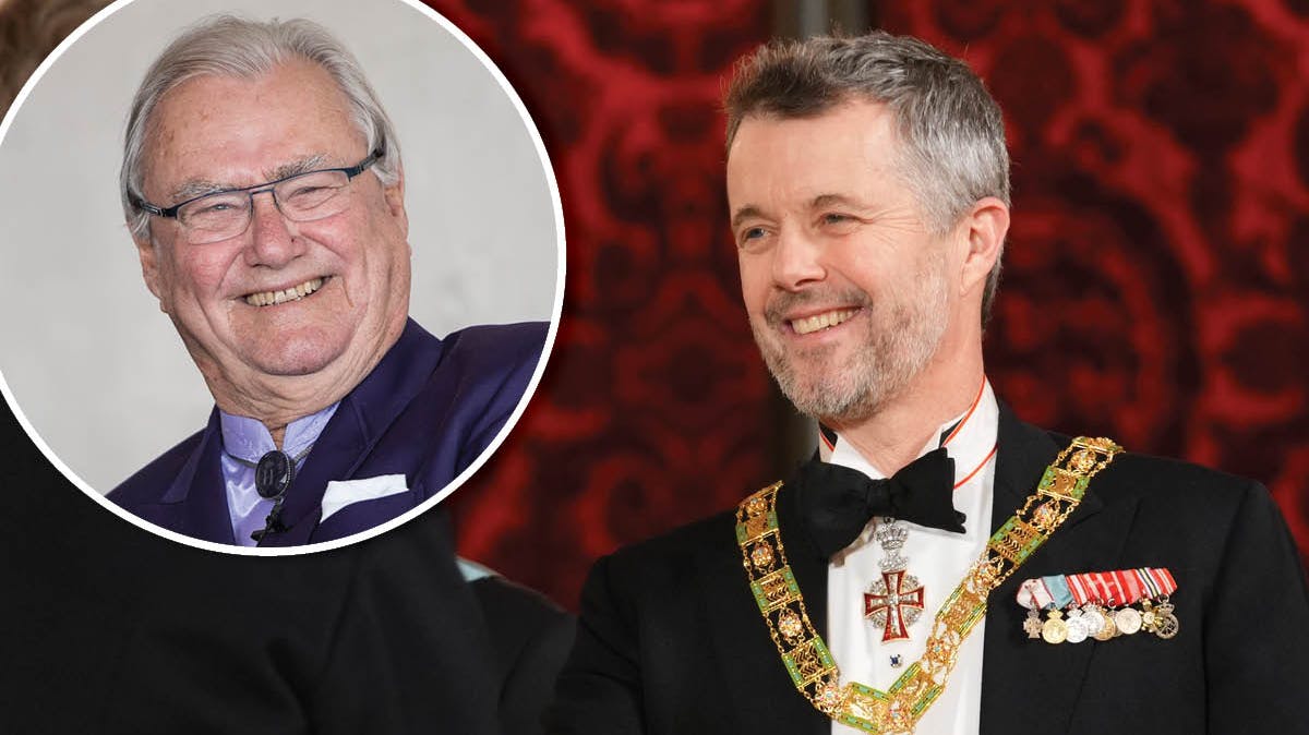 Prins Henrik og kong Frederik.
