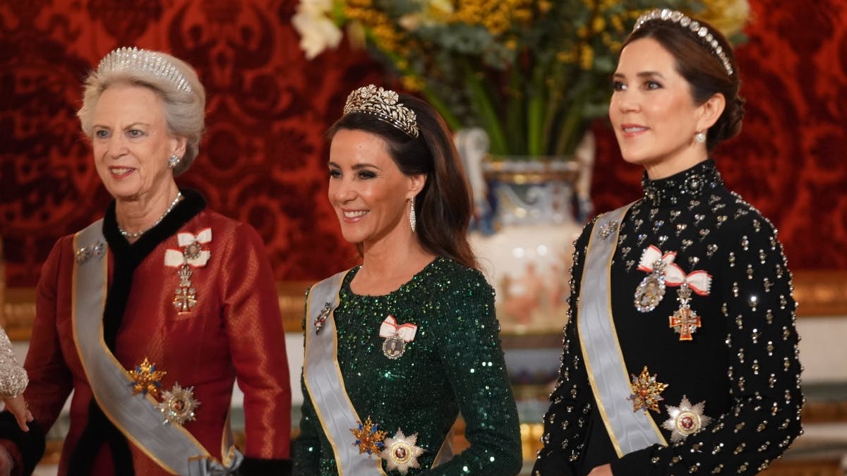 Prinsesse Benedikte, prinsesse Marie og dronning Mary