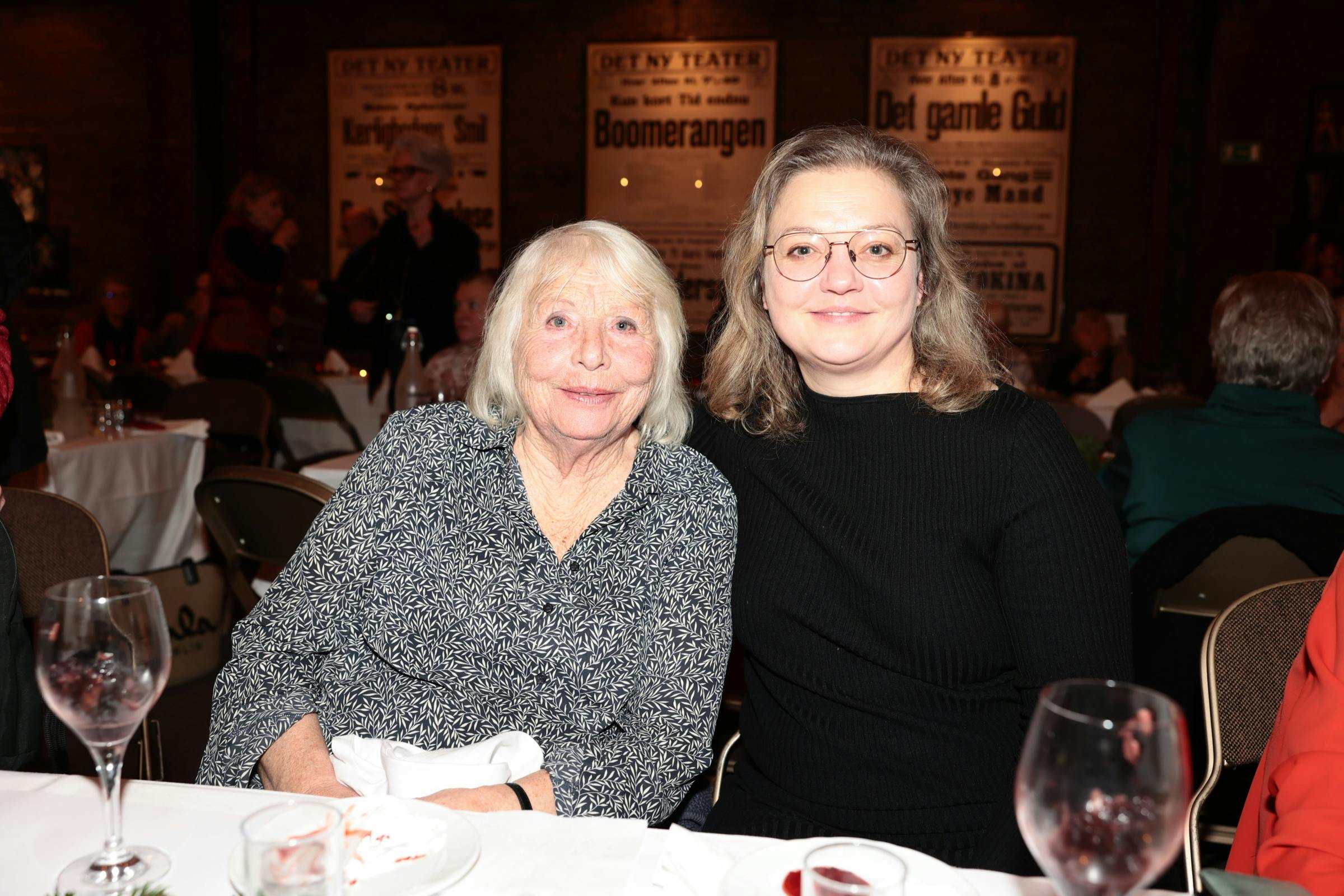 Helle Hertz og datteren Laura Bro