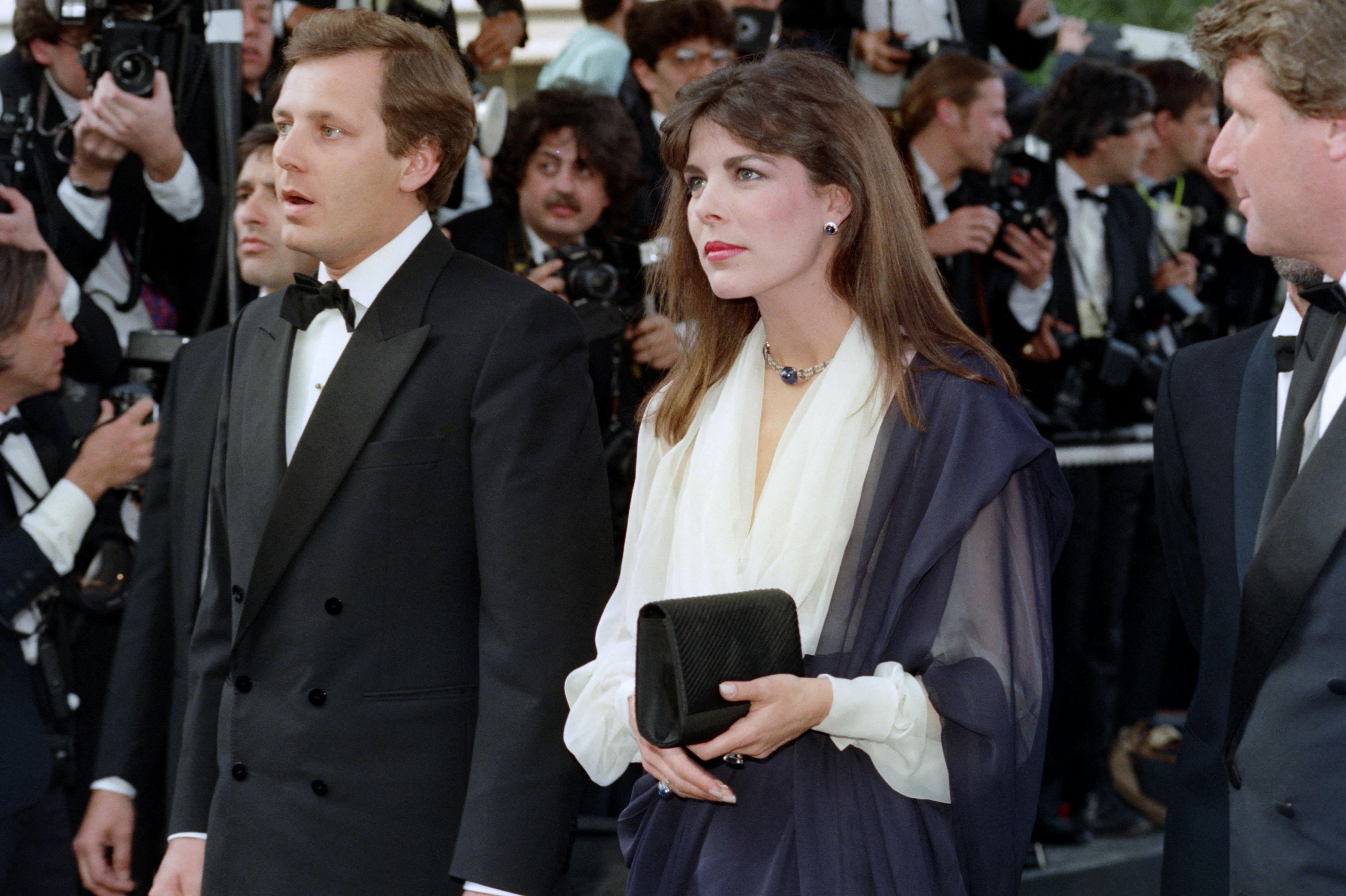 Prinsesse Caroline og Stefano Casiraghi i 1989.