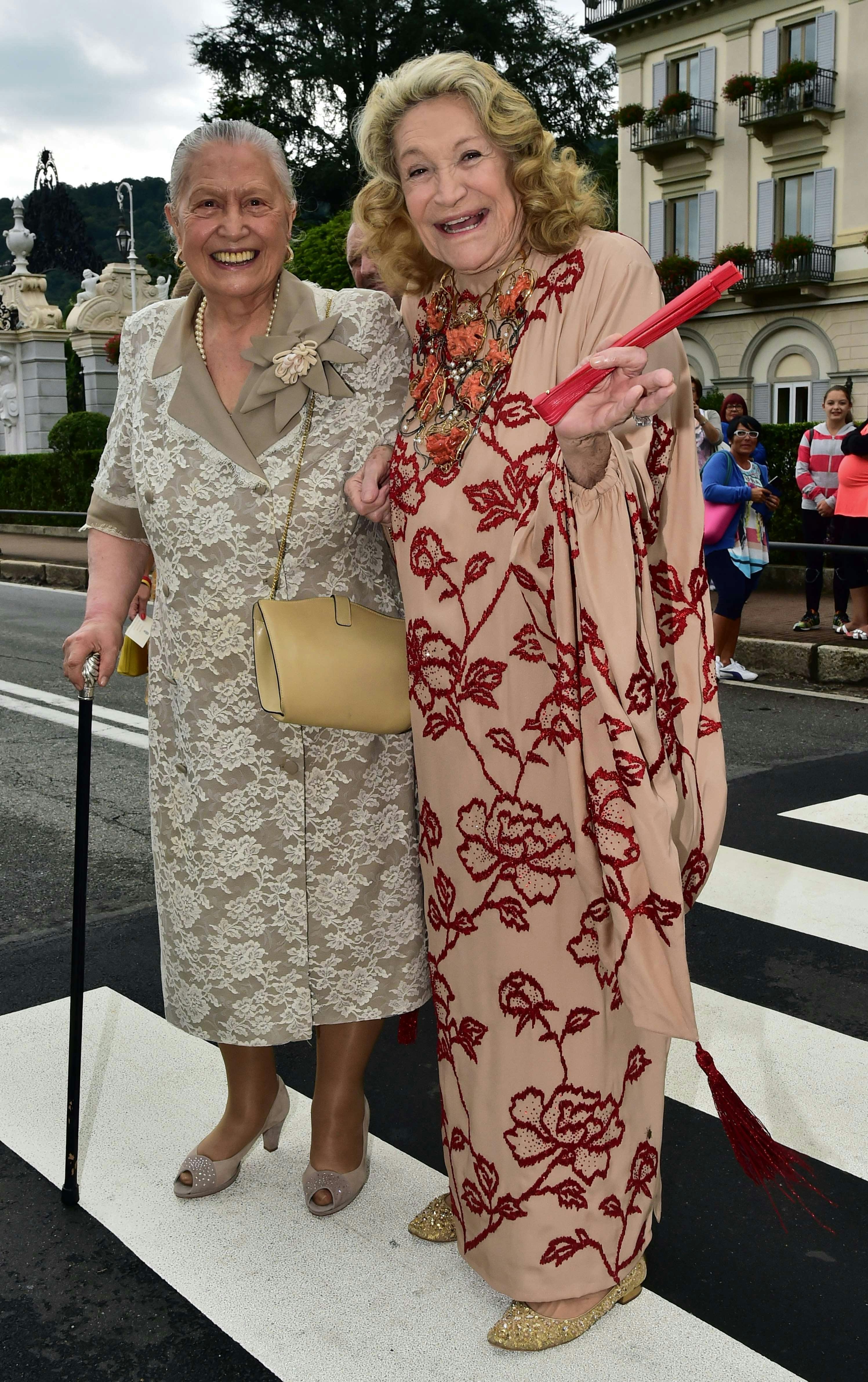 Fernanda Casiraghi og Marta Marzotto i 2015.