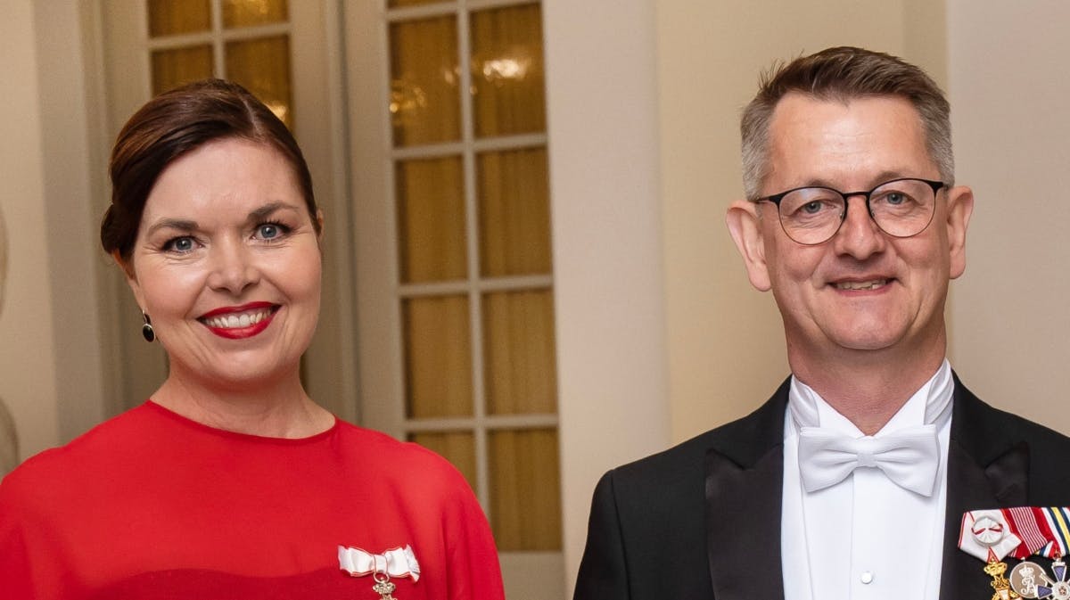 Louise Schack Elholm og Torsten Schack Pedersen