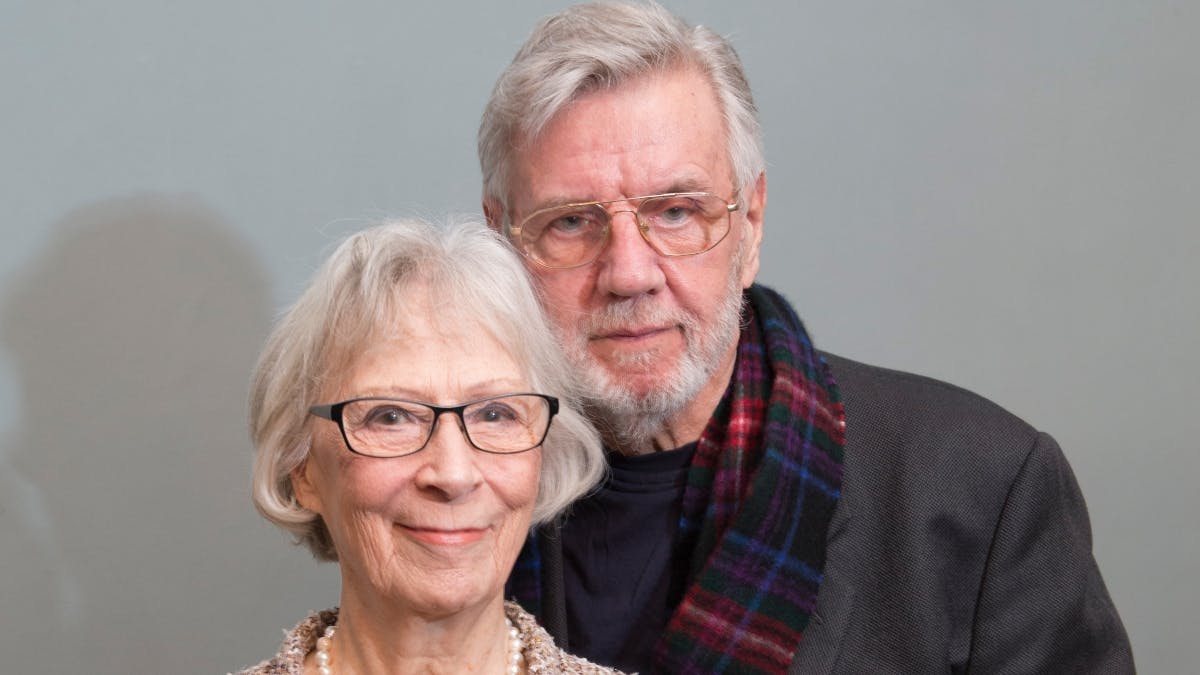 Lily Weiding og Morten Grunwald