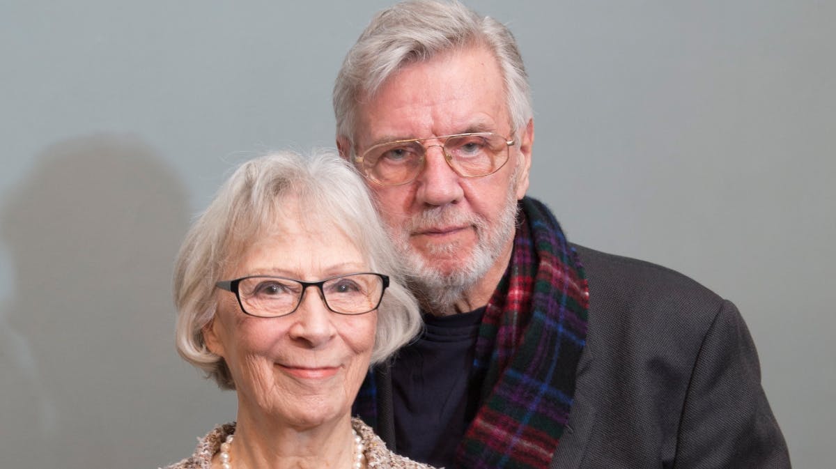 Lily Weiding og Morten Grunwald