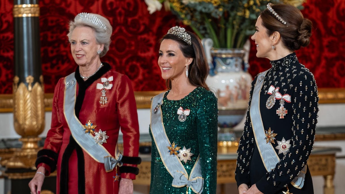 Prinsesse Benedikte, prinsesse Marie og dronning Mary