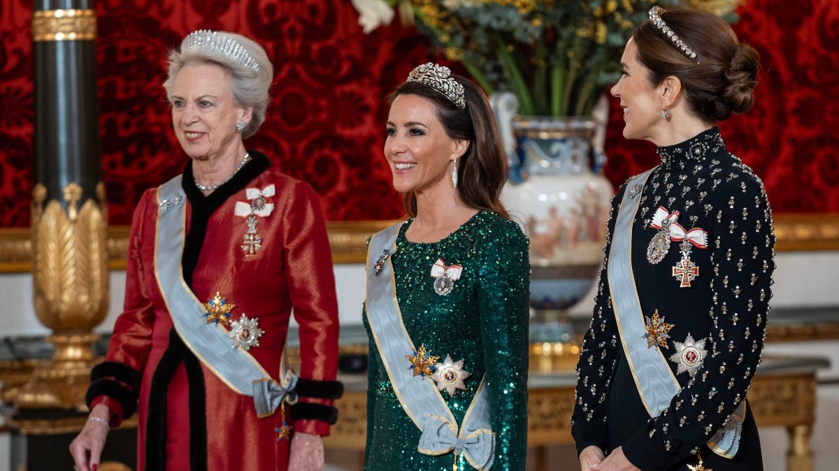 Prinsesse Benedikte, prinsesse Marie og dronning Mary