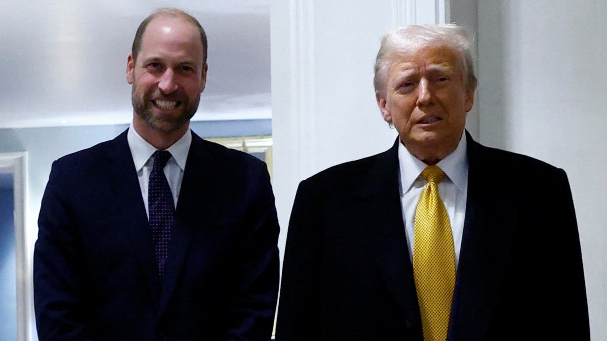 Prins William og Donald Trump