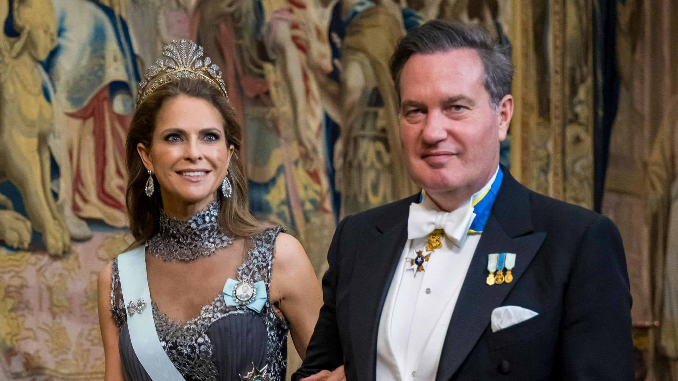 Prinsesse Madeleine og Chris O'Neill.&nbsp;