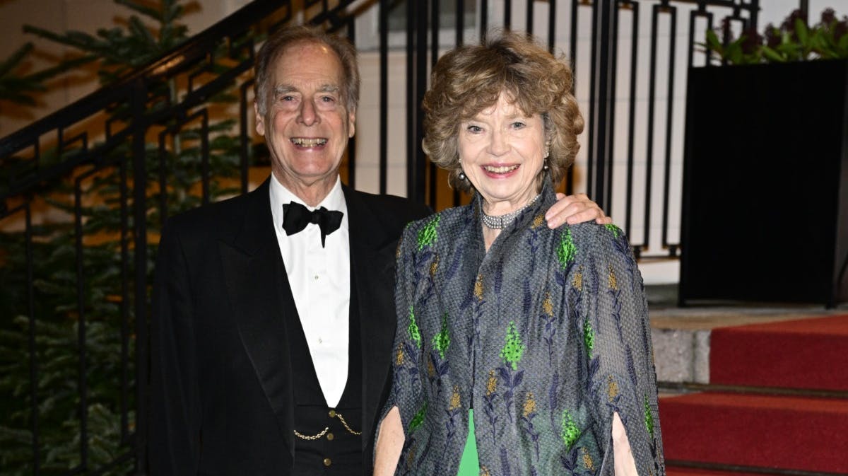 Bente Scavenius med sin mand Joen Bille.