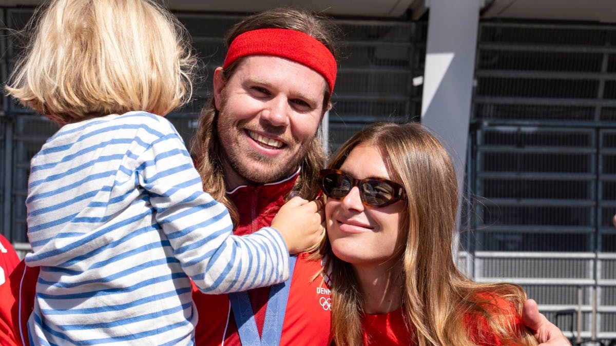 Mikkel Hansen og Stephanie Gundelach