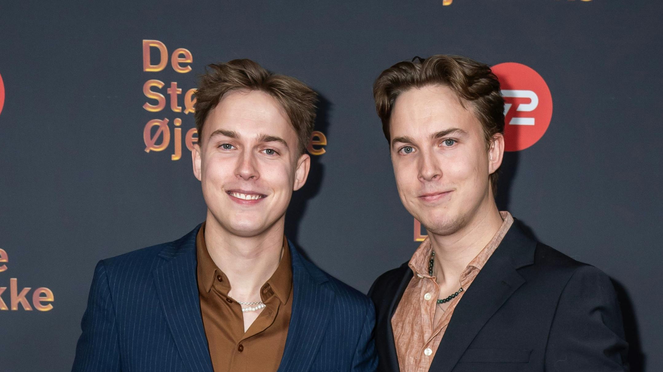 Mikkel og Emil Trier.