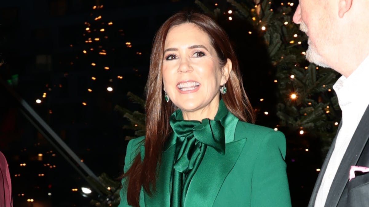 Dronning Mary til julekoncert