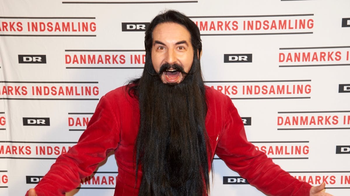 Mikkel Lomborg, der også går under navnet Hr. Skæg. 