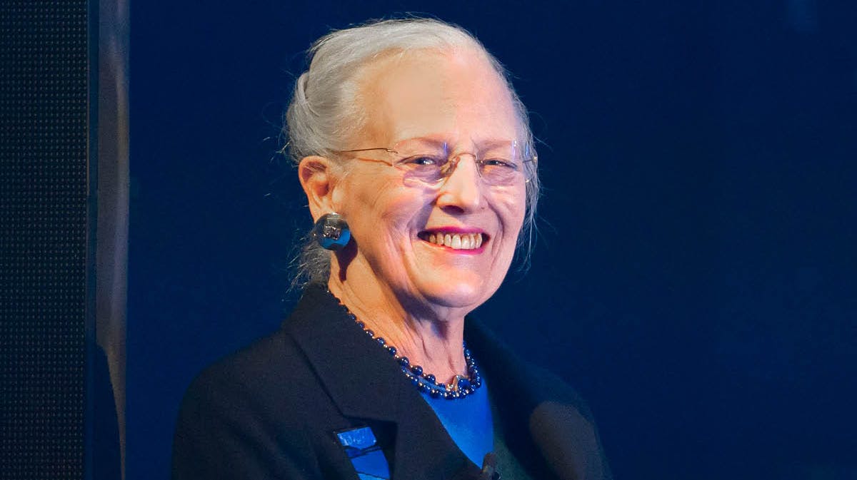 Dronning Margrethe.