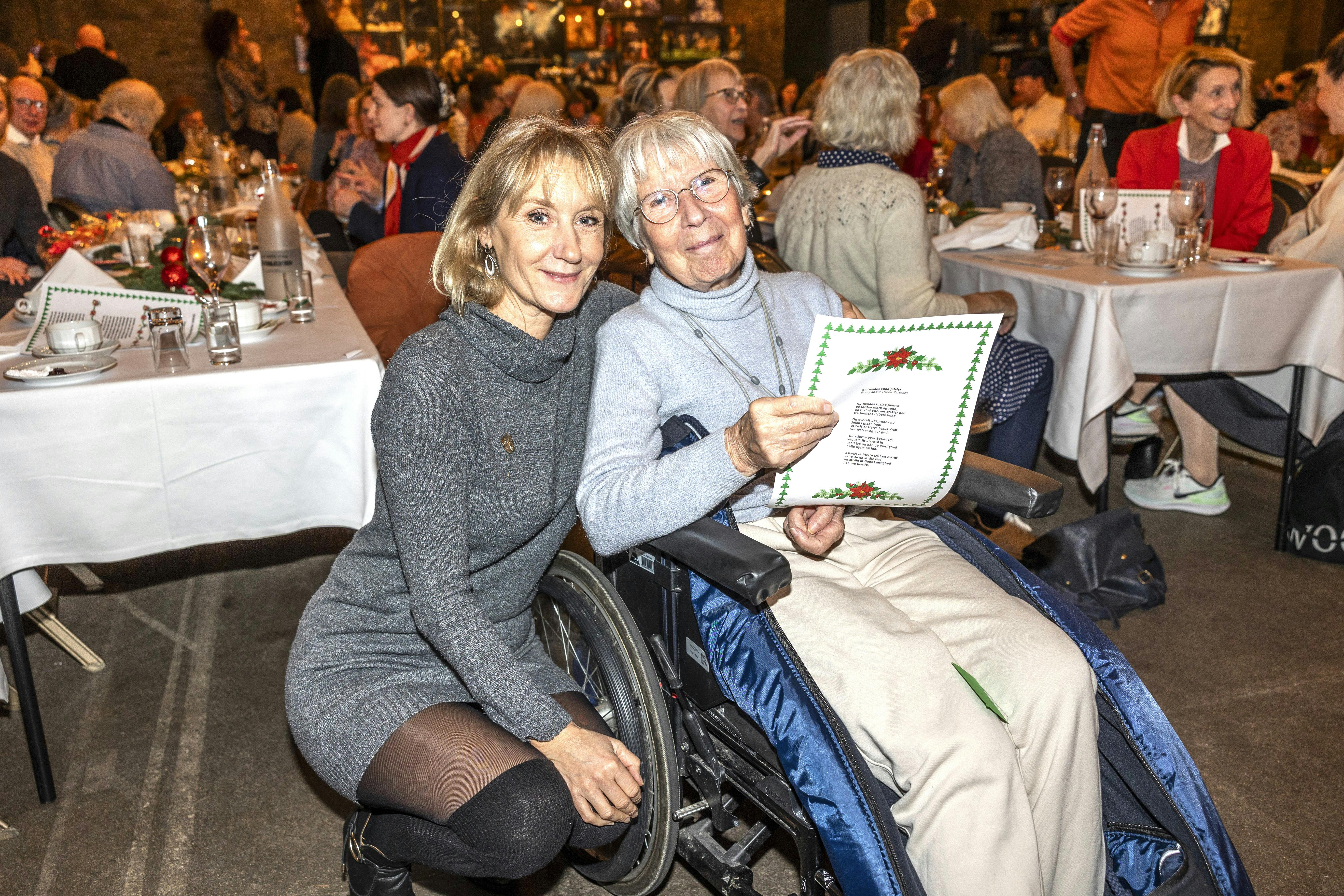 Anette Støvelbæk med sin mor Ulla