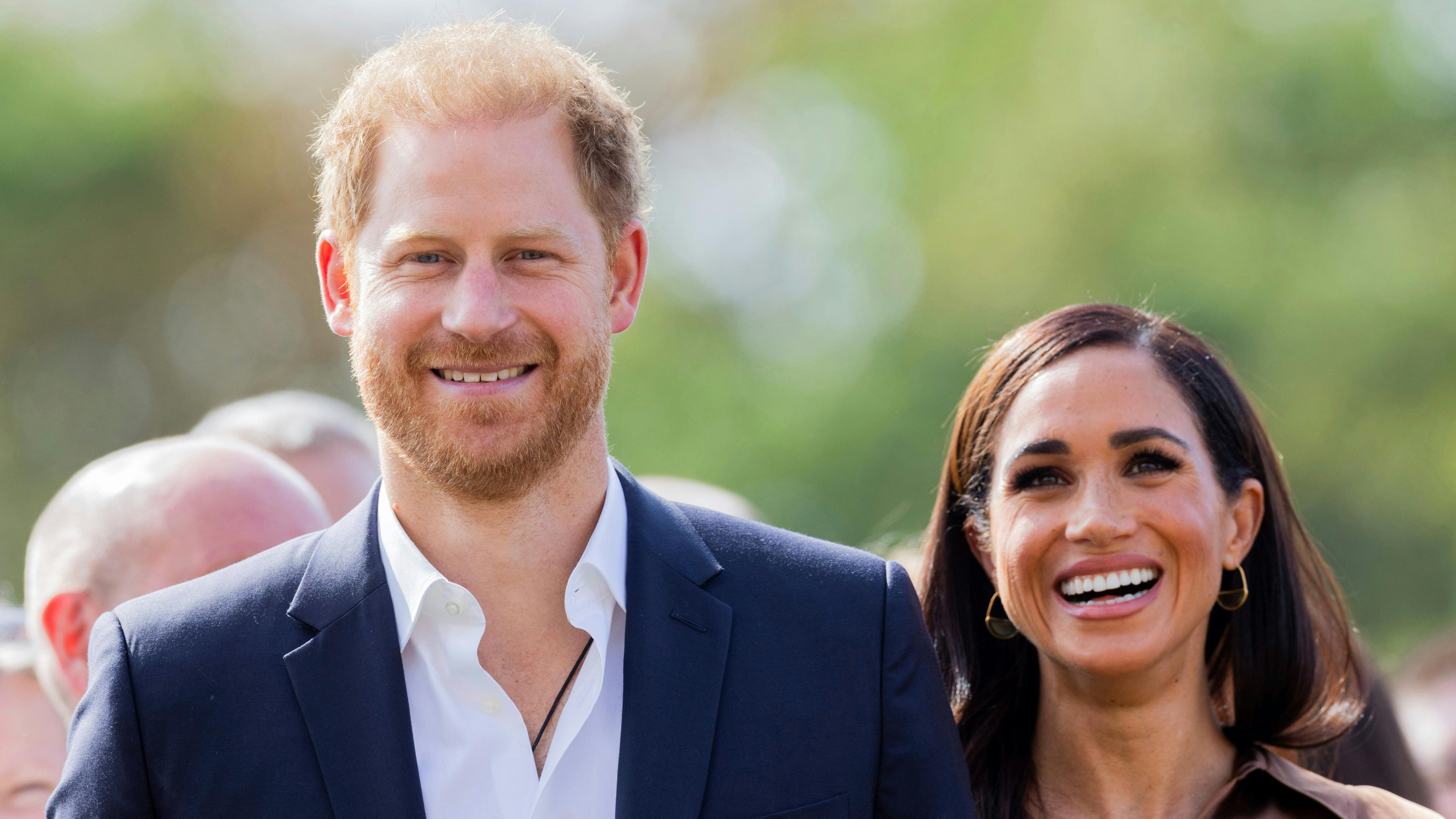 Prins Harry og hertuginde Meghan Markle.