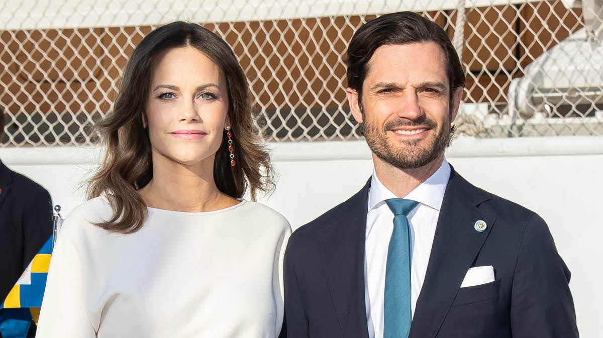 Prinsesse Sofia og prins Carl Philip.