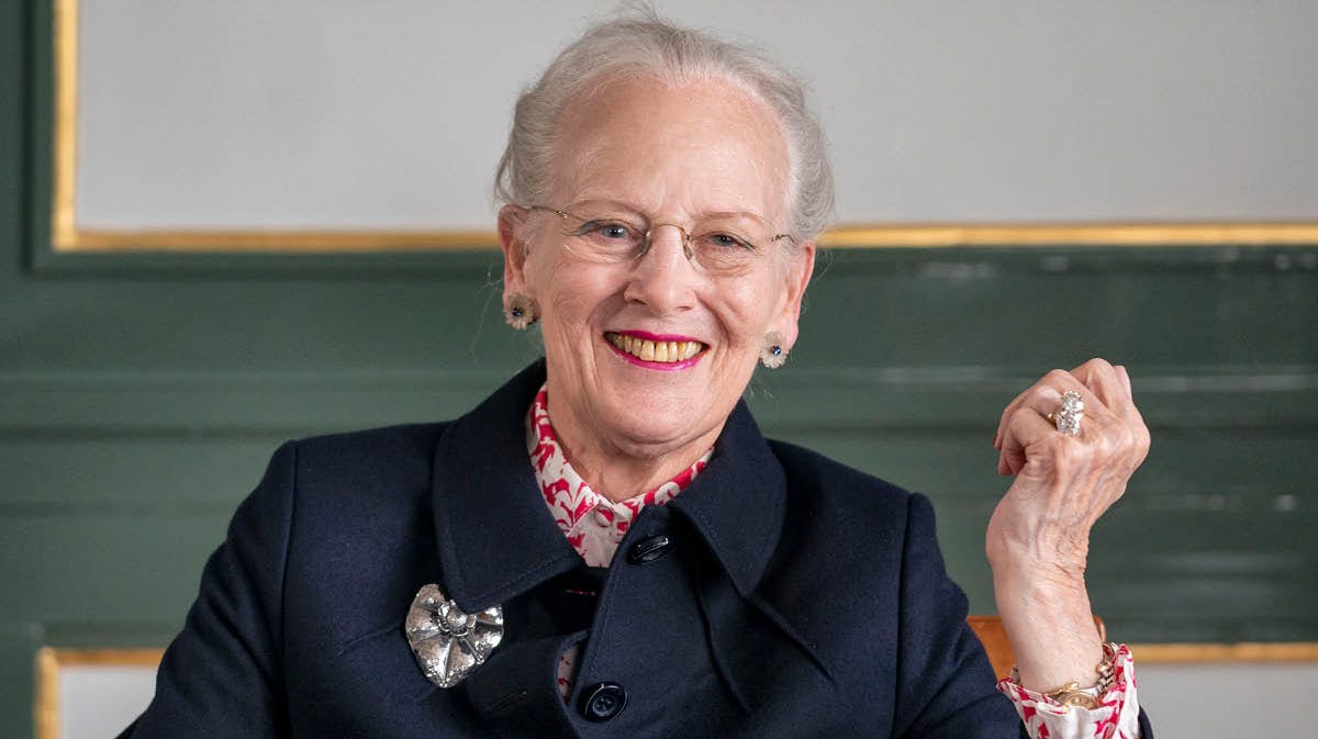 Dronning Margrethe.