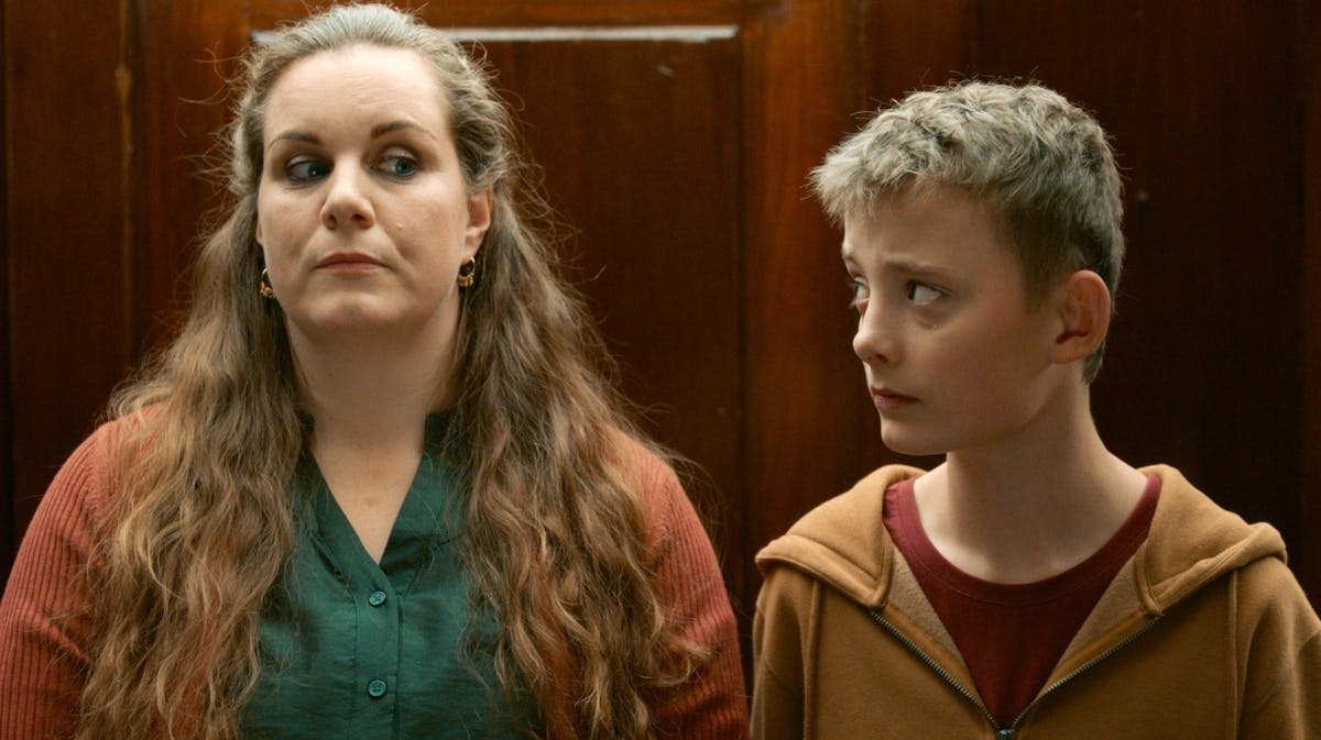 Lise Baastrup og Frederik Thoft i "Tidsrejsen 2"