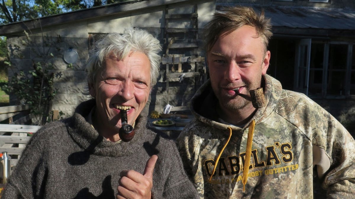 Jørgen Skouboe og Nikolaj Kirk.