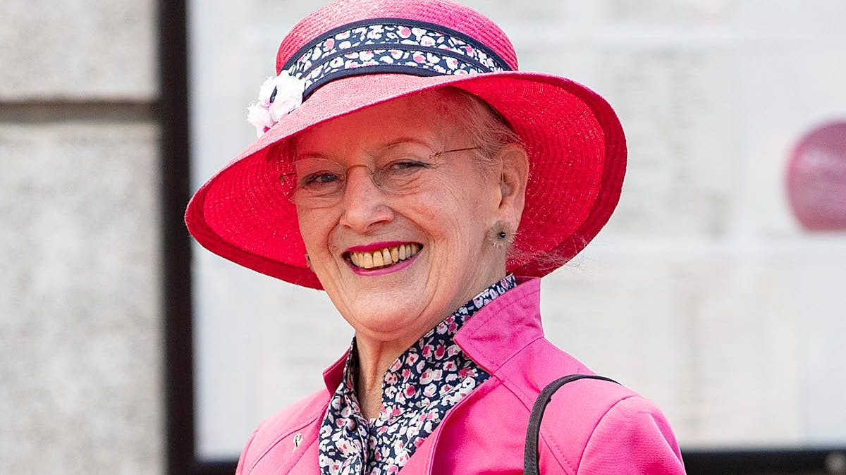 Dronning Margrethe.