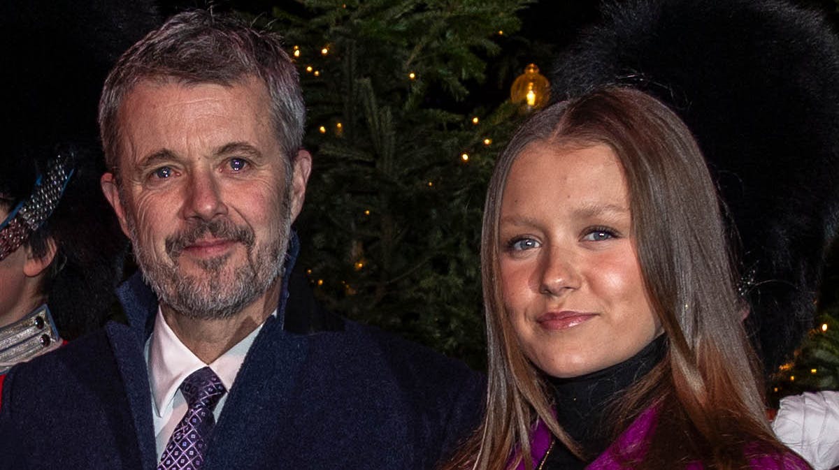 Kong Frederik og prinsesse Isabella.