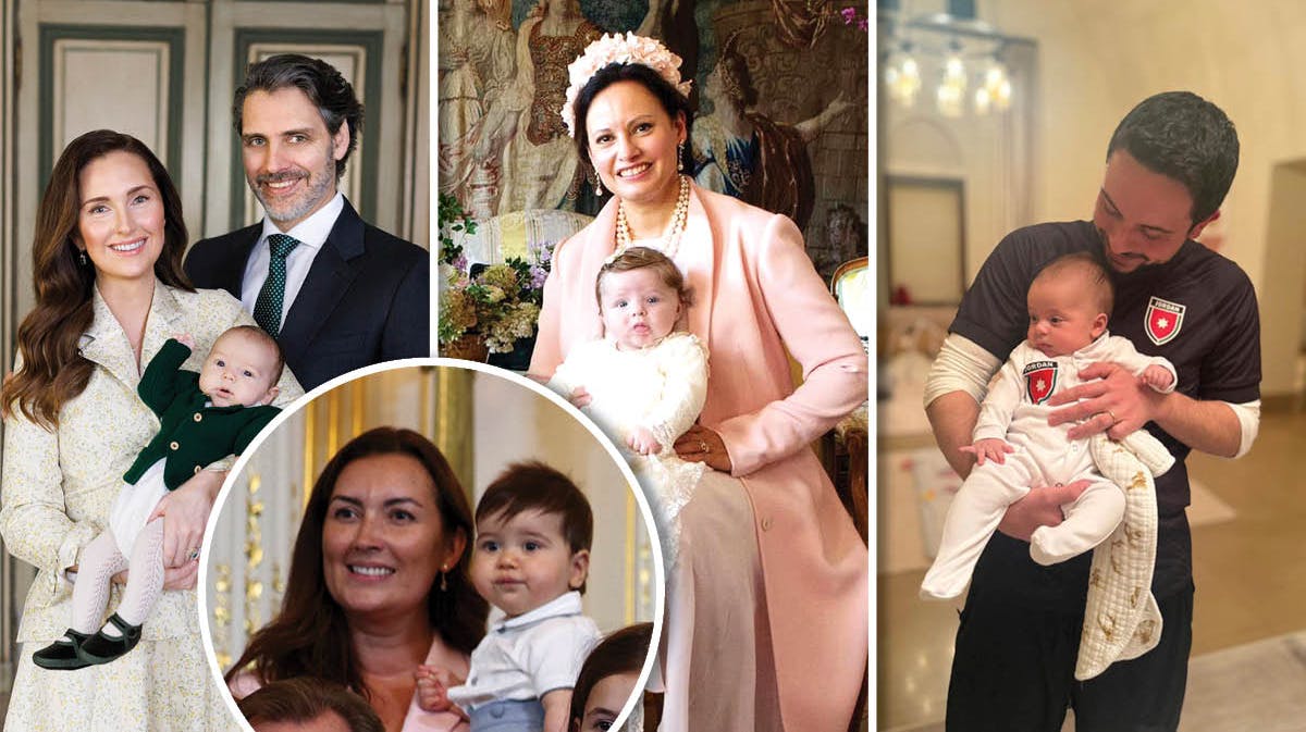 Familien blev i år udvidet i en række af verdens kongelige og fyrstelige familier.