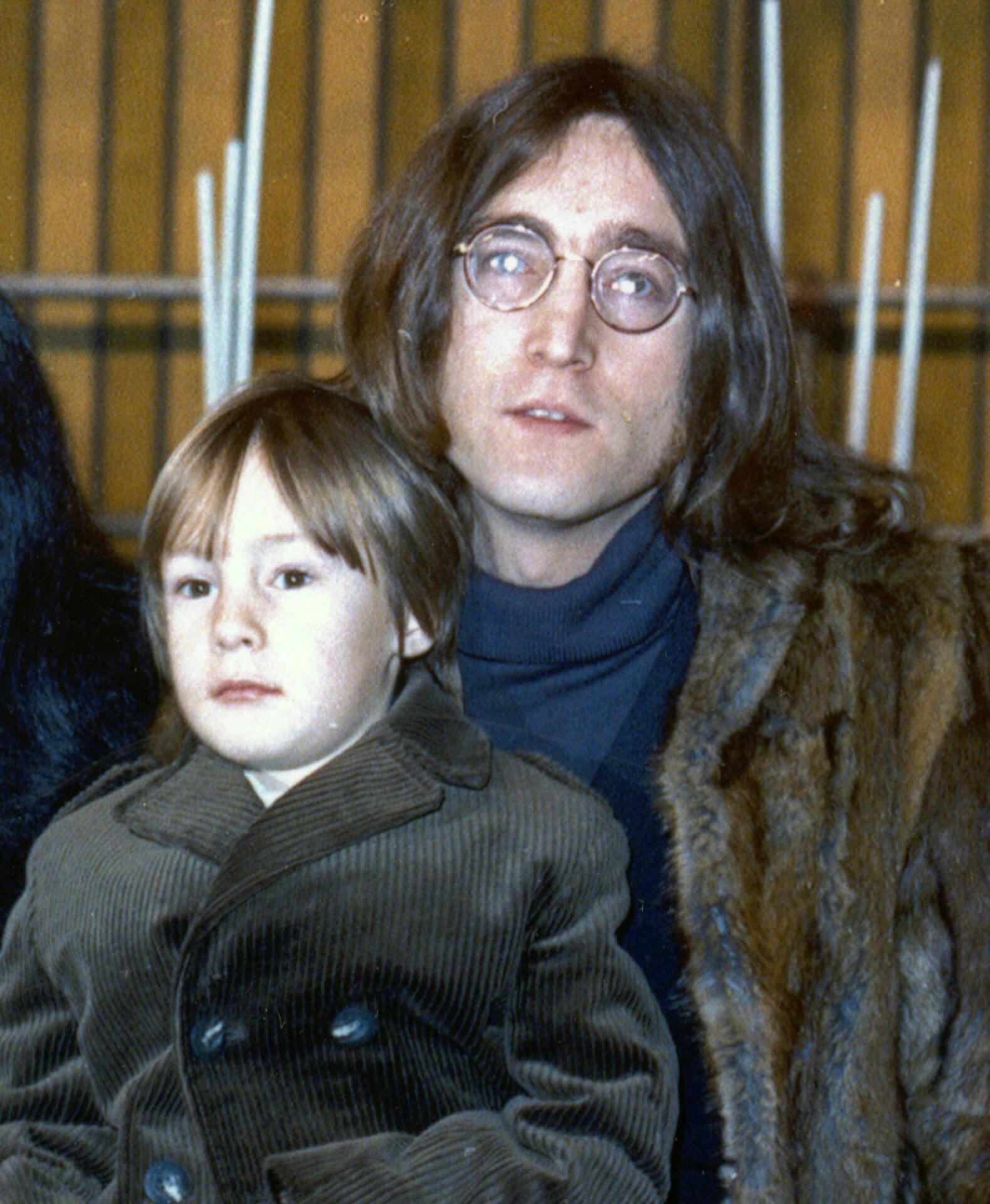 Julian Lennon og John Lennon