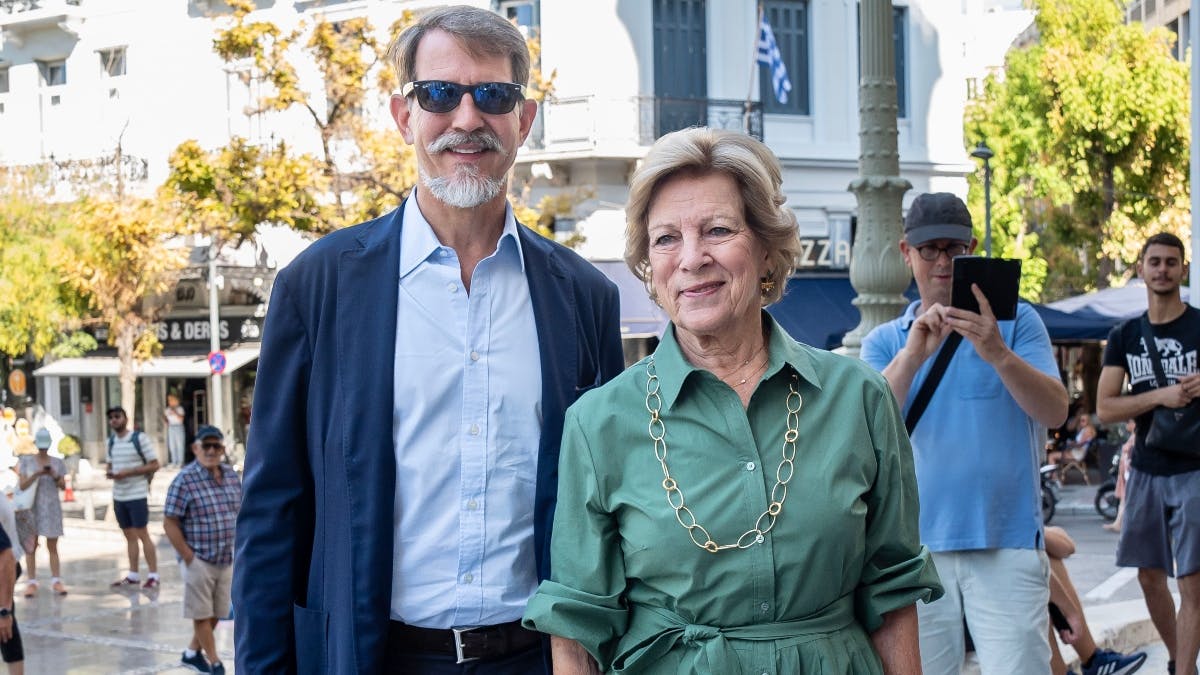 Kronprins Pavlos og dronning Anne-Marie