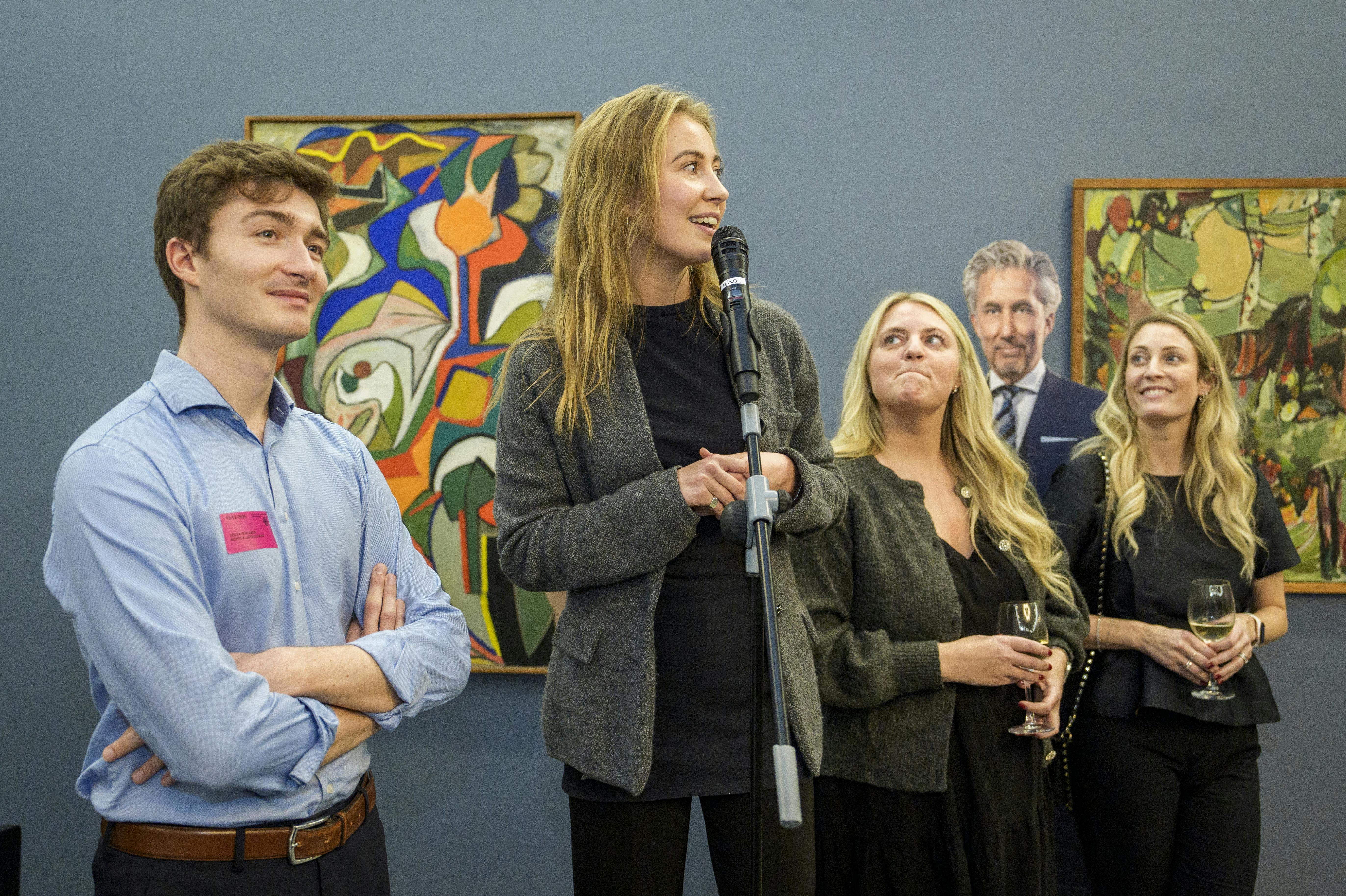 Morten Løkkegaards børn Sebastian, Sophia, Emilie og Anna-Louise