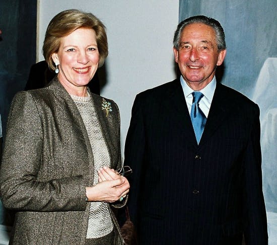 Dronning Anne-Marie og Michel de Gréce.