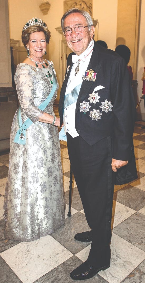 Dronning Anne-Marie og kong Konstantin.