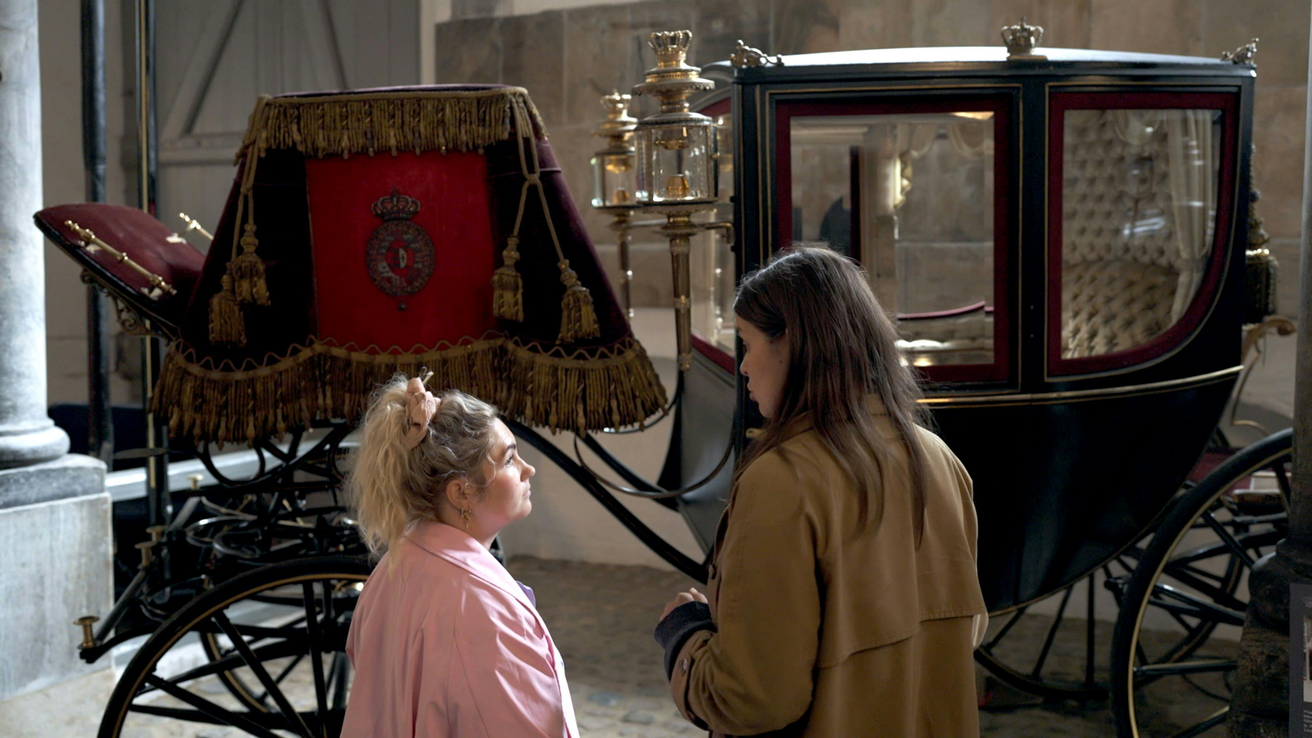 Historikerne Cecilie Nielsen og Emma Paaske vil have de danske dronningers magt frem i lyset - her Louise af Hessen-Kassel.