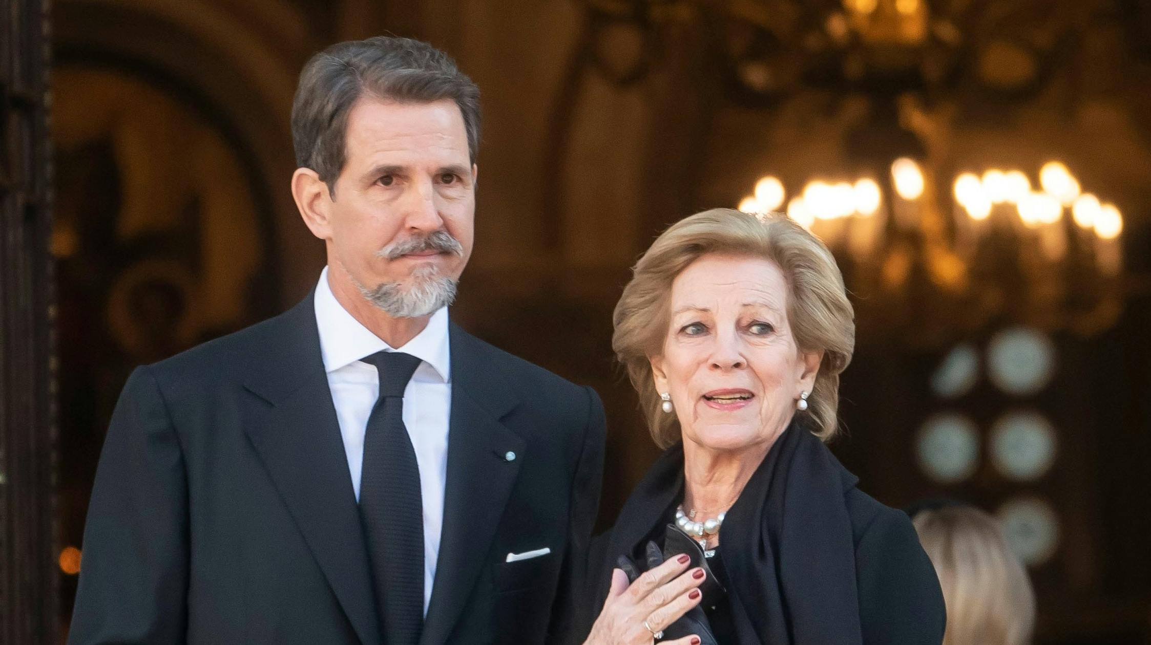 Pavlos og Anne-Marie. 