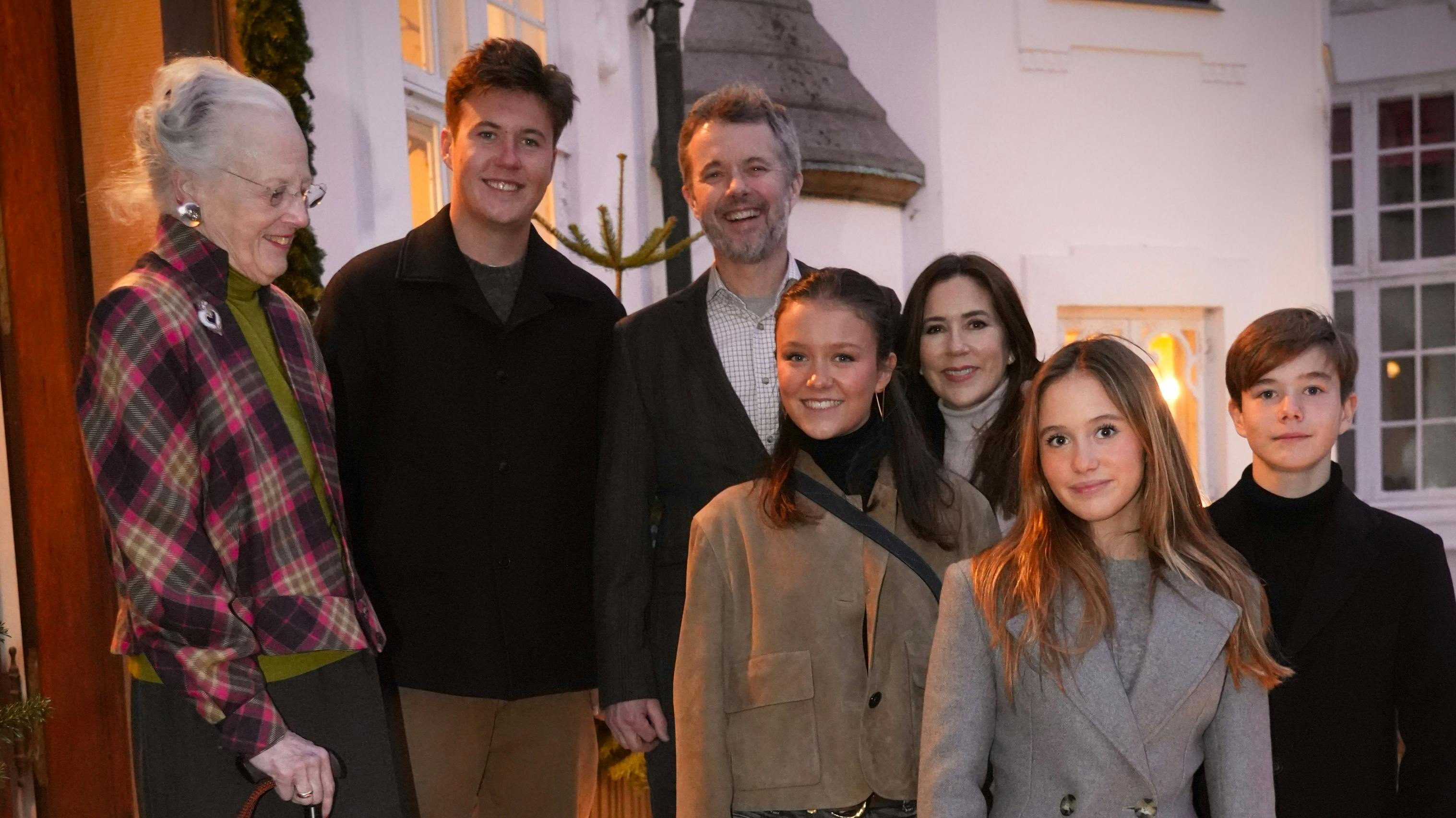 Den kongelige familie.&nbsp;