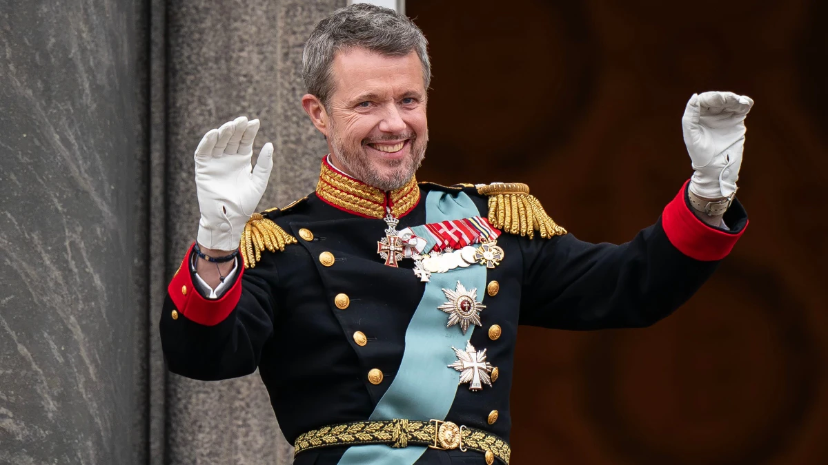 Historiske billeder: Den største dag i kong Frederiks liv | BILLED-BLADET