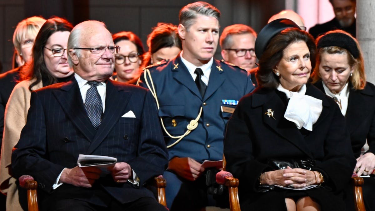 Kong Carl Gustaf og dronning Silvia.