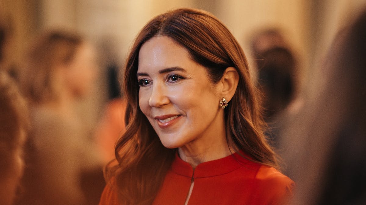 Dronning Mary ved Mary Fondens reception.